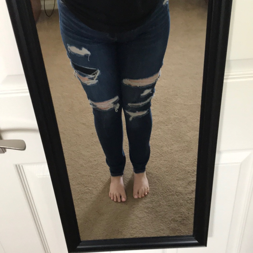 High waisted American Eagle Jeggings